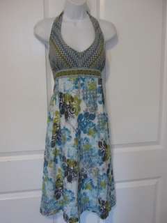 ATHLETA $89 Printed Pack Everywhere Dress Abstract Floral 12  