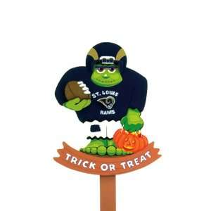   Rams NFL Halloween Frankenstein Stake Wood (30) 