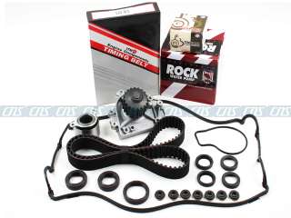 This kit includes all the necessary parts to complete a timing belt 