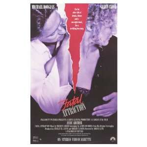  Fatal Attraction Movie Poster, 23 x 37.25 (1987)