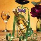 Deco Flair Wine Bottle Holder   Frog