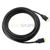 new generic high speed hdmi cable m m 25 ft 7 6 m black quantity 2 