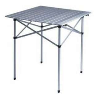 Table in a Bag Tall Aluminum Portable Table in a Bag   Grey (Anodized 