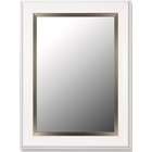   Glossy White GRANDE  Champagne Liner Mirror By Hitchcock Butterfield