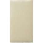Amwan Waterproof Organic Cotton Crib Mattress Cover   Tan   5.75H x 