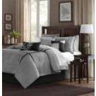 Madison Classics Meyers King 7 pieces Comforter Set in Grey Color