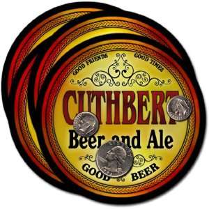 Cuthbert, GA Beer & Ale Coasters   4pk