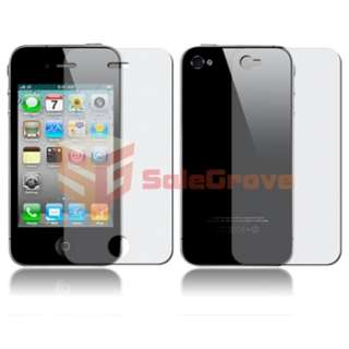Bundle Skin+Chargers+LCD Film+Cable For iPhone 4G 4  