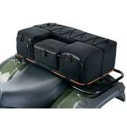 QuadGear ATV/UTV Rear Rack Bag w/ Cooler   Black 