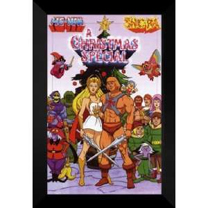  He Man and She Ra Christmas 27x40 FRAMED Movie Poster 