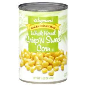 Wgmns Food You Feel Good About Corn, Whole Kernel, Crisp N Sweet, 15 
