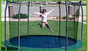 Skywalkers 12 Round Trampoline & Enclosure Combo