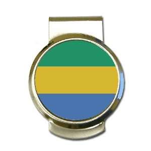  Gabon Flag Money Clip