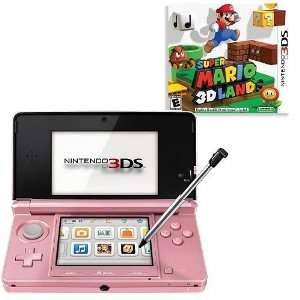   NTD 3DS PINK  3ds Syst Pink W/ndogs Bull Kt  Electronics