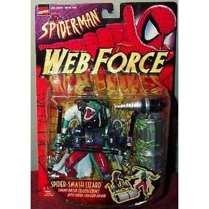    Spider Man Web Force Smash Lizard Action Figure Toys & Games