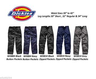 Dickies Work Wear Cargo Combat Trousers Pants Mens  