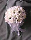   COLOR** 7 Rose, small Clutch Bouquet, toss/flower girl/wedding  