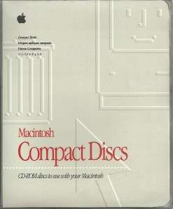 1994 APPLE COMPUTER MACINTOSH PERFORMA SOFTWARE CD BUNDLE  