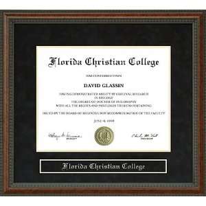  Florida Christian College (FCC) Diploma Frame