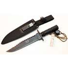   com Defender 14 inch Survival Knife with Survival Kit and Fire Starter