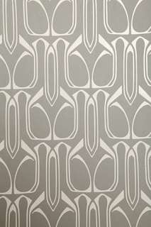 UrbanOutfitters  Gio Wall Paper   Plum And Silver