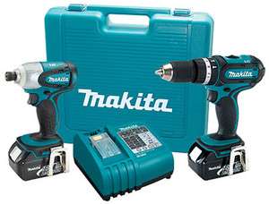 Makita LXT211 18V LXT Lithium Ion Cordless 2 Pc. Combo Kit 