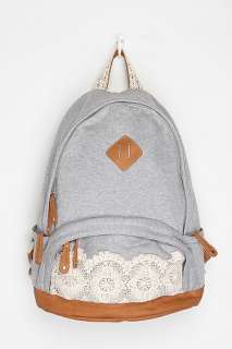 UrbanOutfitters  Kimchi Blue Lace & Jersey Backpack