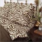 Scent Sation Wild Life Zebra Sheet Set in Brown   Size Full