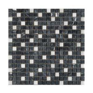  MEDITERRANEAN COLLECTION 12 x 12 Black Wall Tile 