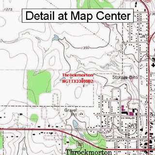   Map   Throckmorton, Texas (Folded/Waterproof)