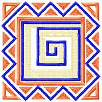 African Style Quilt Motifs/Blocks Machine Embroidery Designs