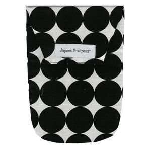 Black and White Disco Dot Diapees & Wipees Baby