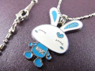 N250 Fashion Metal charms rabbit pendant necklace  