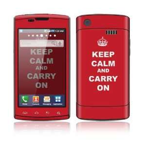   Captivate Decal Skin Sticker   Keep Calm and Carry On 