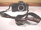 nikon f50 film camera body only and strap 