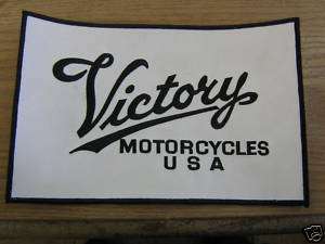 VICTORY MOTORCYCLES PATCH  