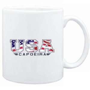  Mug White  USA Capoeira / FLAG CLIP   ARMY  Sports 