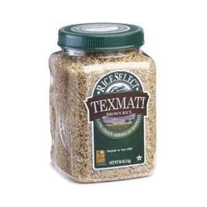 Rice Select Texmati Brown Rice   1 Kg Jar (6 Pack)  