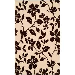 HRI Destiny 444 Ivory 3 6 x 5 6 Area Rug 