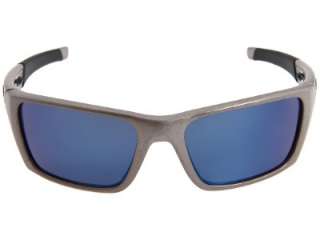 Mens Oakley Jury Sunglasses Distressed Silver/Ice Iridium $190 