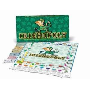  Notre Dame Fighting Irish Irishopoly Monopoly Game Toys & Games
