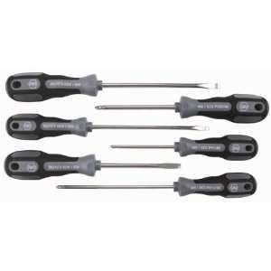   Screwdriver Set with SoftGrip Handles, Slotted and Phillips, 6 Piece