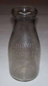 Old ROCHESTER NY BRIGHTON PLACE DAIRY Pint Milk Bottle  