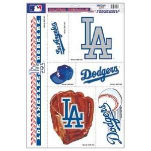 Los Angeles Dodgers Static Cling Decal Sheet *SALE*  