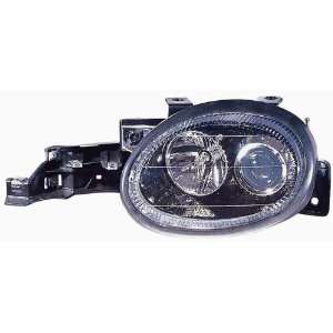  Depo 333 1166PXAS2 Black Headlight Projector Automotive