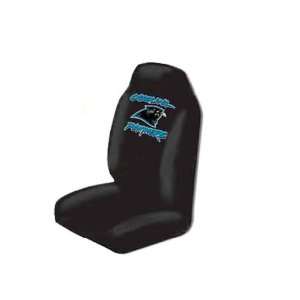  Front Seat Cover   Carolina Panthers Automotive