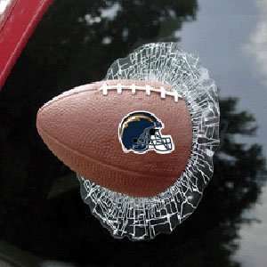 San Diego Chargers NFL Shatter Ball Window Decal  Sports 
