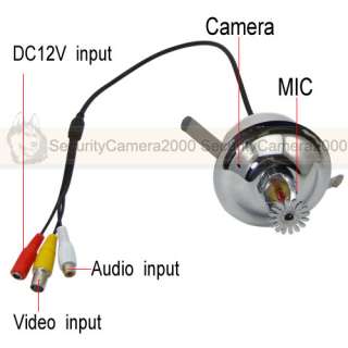 SONY CCD Fire Sprinkler Head Hidden Spy CCTV Camera securitycamera2000 