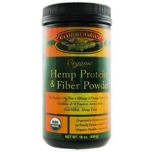 Manitba Harvest Hemp Protein Powder Wheat Free ( 1X16 Ounces)