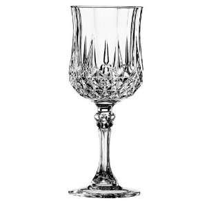  Cristal dArques Crystal Longchamp Pattern Cordial Glass 1 